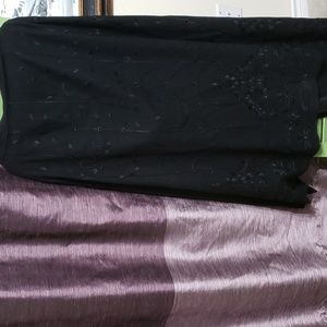 Black skirt